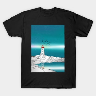 Peggys Point Lighthouse T-Shirt